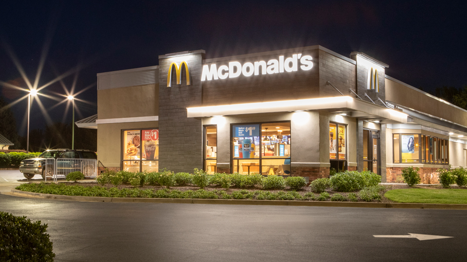 LED Lighting Upgrade McDonalds